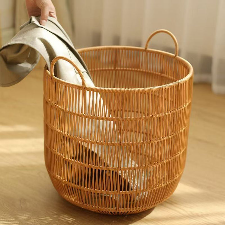 Decorative Woven Storage Basket Bowlift