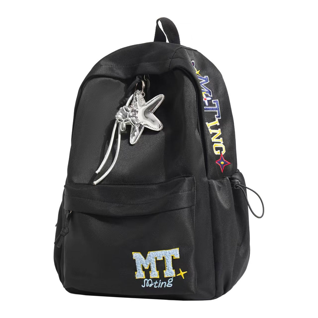 Casual Embroidered Daypack Bowlift