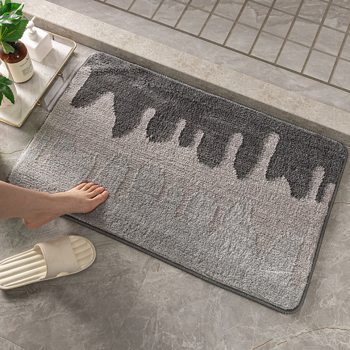 Plush Non-Slip Bath Mat Bowlift