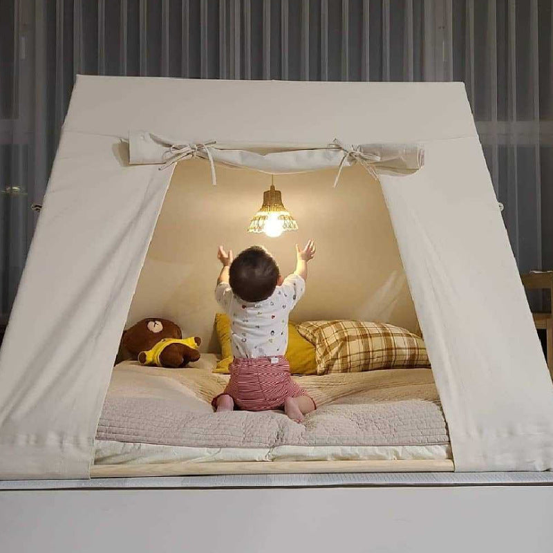 Handmade hanging lamp made of natural material Bowlift
