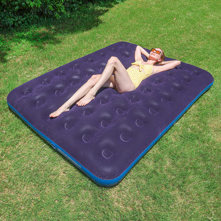 Women's Comfortable Inflatable Lounge with Soft Surface Material Bowlift