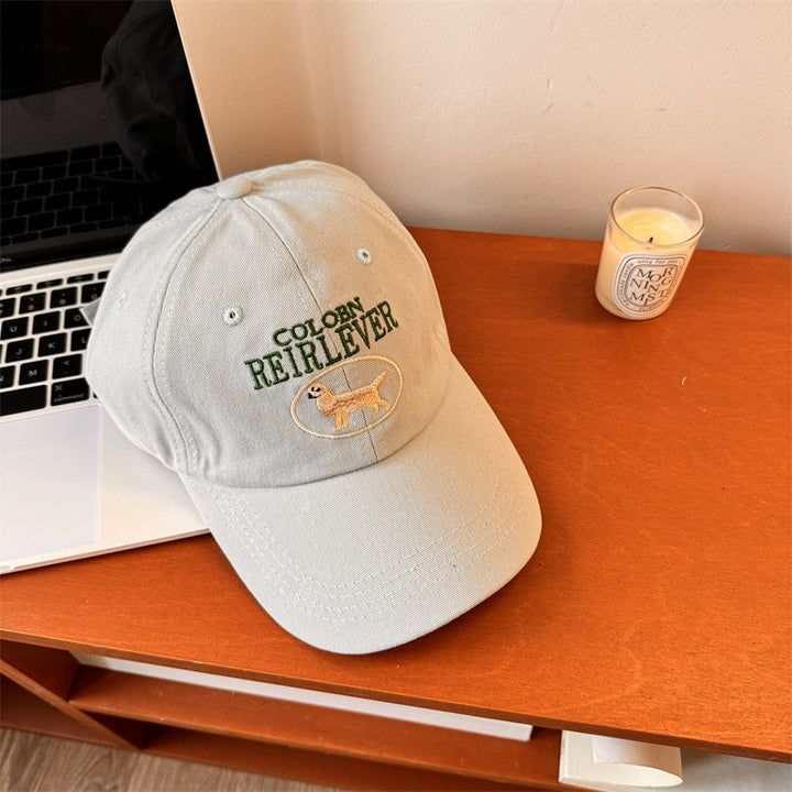 Women's Casual Embroidered Baseball Cap Bowlift