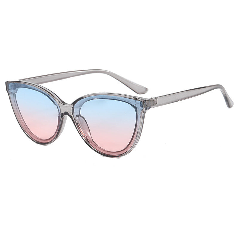 Ladies' Fashion Cat-Eye Sunglasses with Gradient Lenses Bowlift