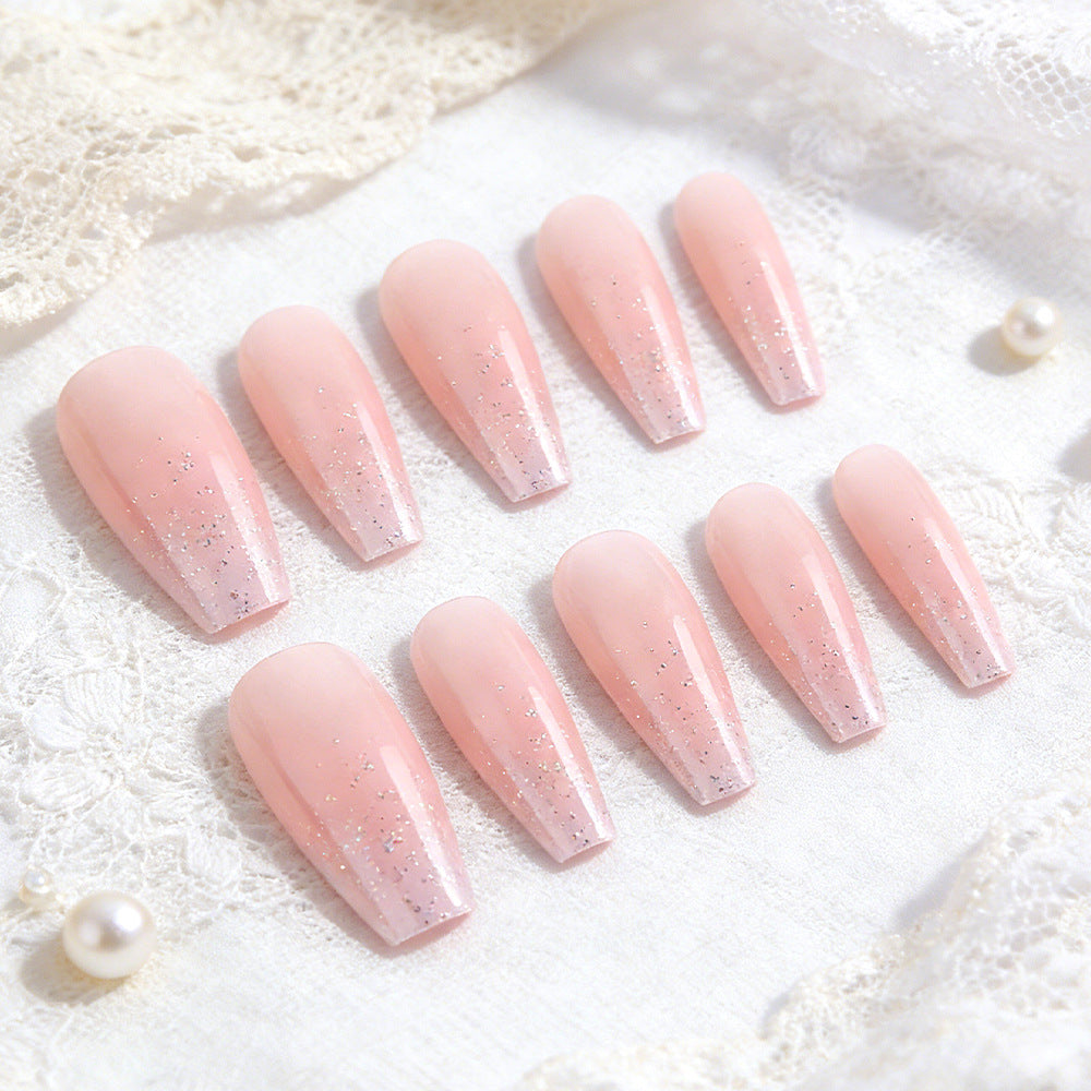Elegant Ombre Press-On Nails Bowlift