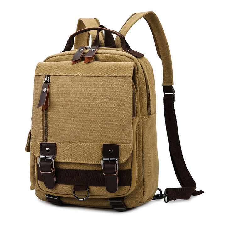 Versatile Canvas Messenger Bag Bowlift