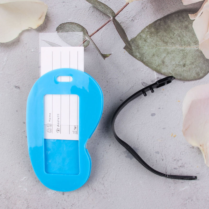 Fun Floral Luggage Tag Bowlift
