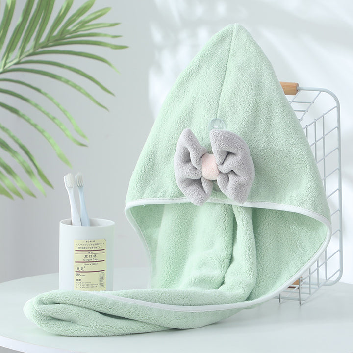 Women Hooded Towel Bowlift