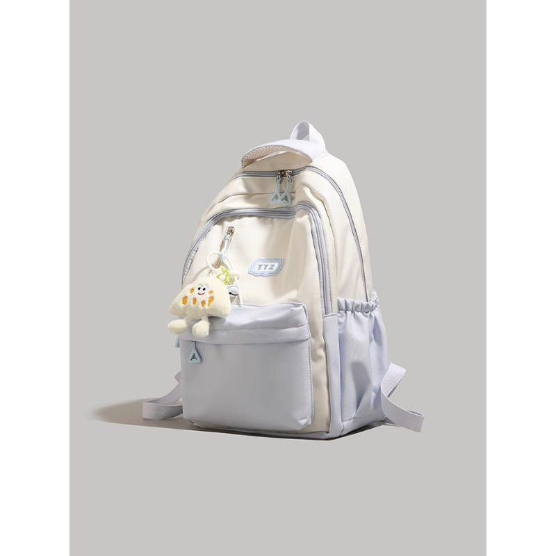 Playful Textured School Backpack Bowlift