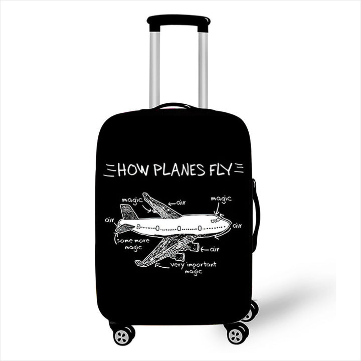 Men's hard-shell suitcase with exclusive airplane design Bowlift