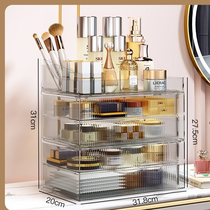 Premium Acrylic Makeup Organizer Bowlift
