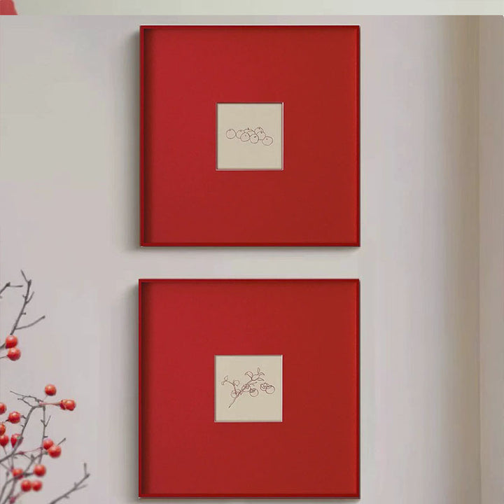 Modern Floral Artwork Frame