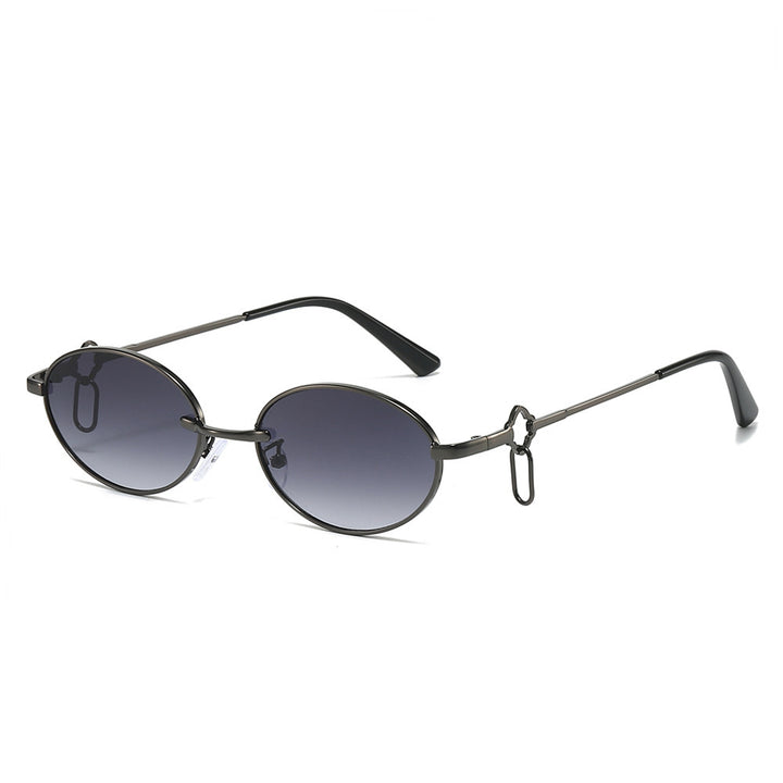Vintage-Inspired Round Frame Sunglasses Bowlift
