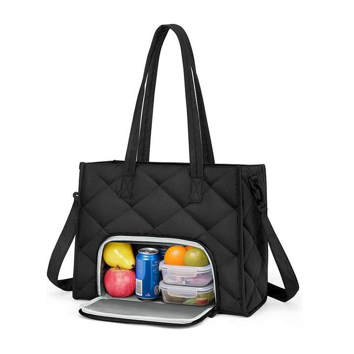 Insulated lunch bag with multiple compartments Bowlift