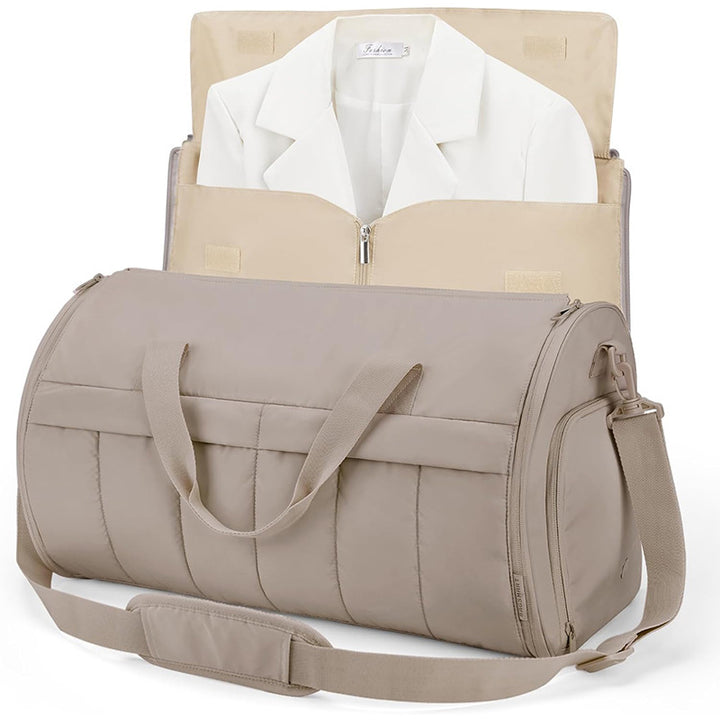 Stylish Travel Bag with Integrated Suit Compartment Bowlift