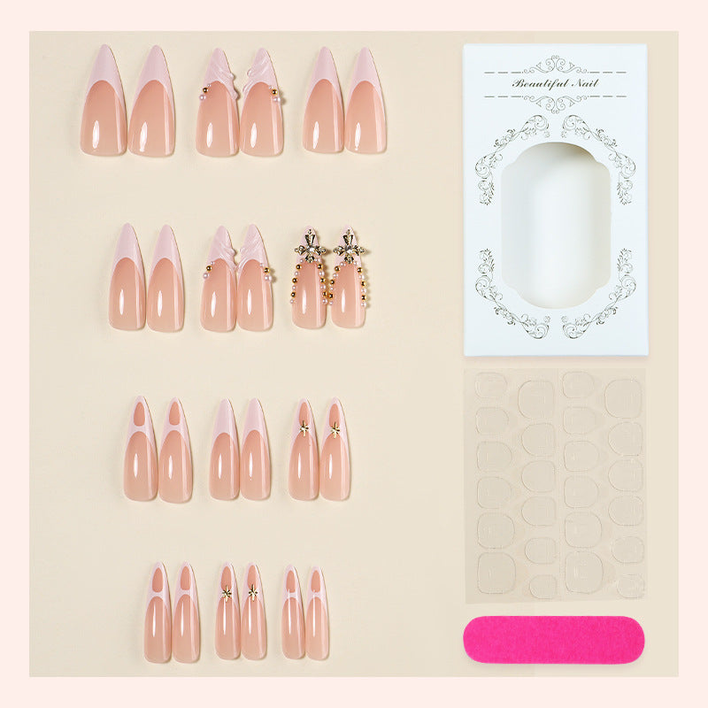 Elegant Decorative Press-On Nail Collection Bowlift