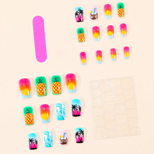 Tropical Paradise Nail Art Set Bowlift