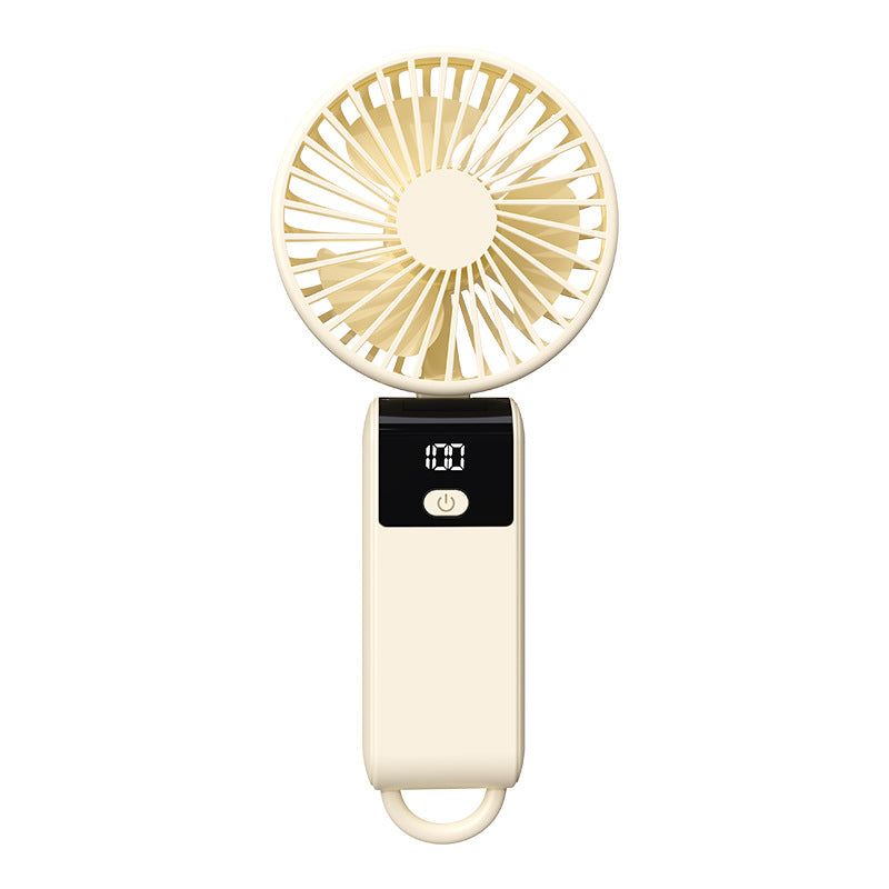 Women's Portable Rechargeable Mini Handheld Fan Bowlift