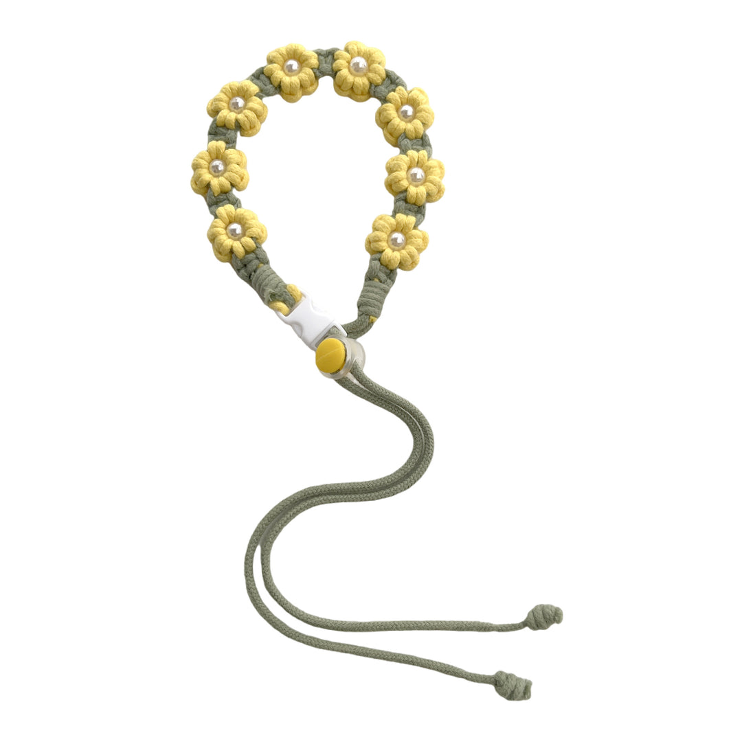 Floral Macrame Eyewear Strap Bowlift
