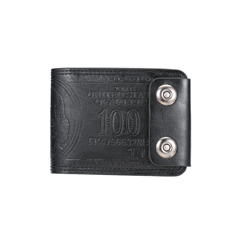 Artistic Embossed Leather Card Wallet Bowlift
