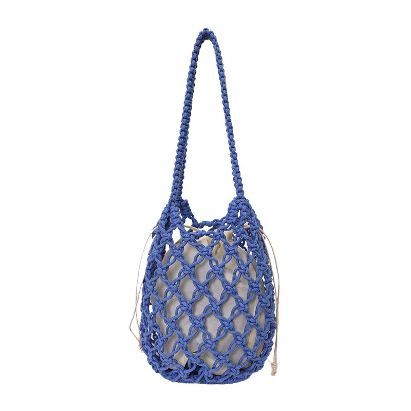 Stylish Macrame Tote Bag Bowlift