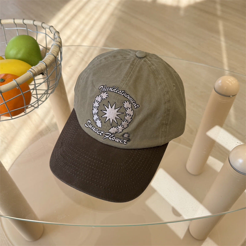 Women's Embroidered Cotton Baseball Cap Bowlift 1783922608