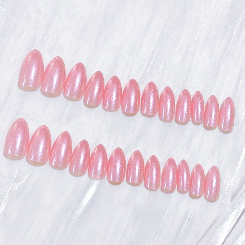 Premium Glossy Press-On Nail Extensions Bowlift