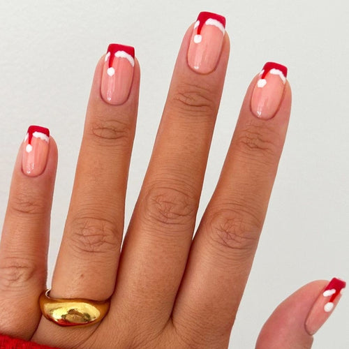 Creative Nail Art Set with Festive Christmas Design Bowlift