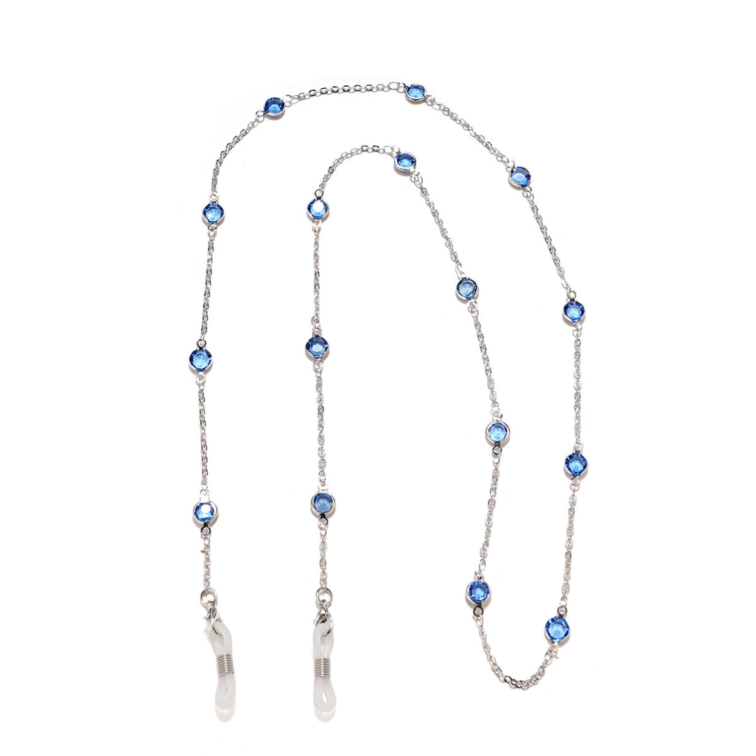 Gemstone-Studded Eyewear Holder Bowlift