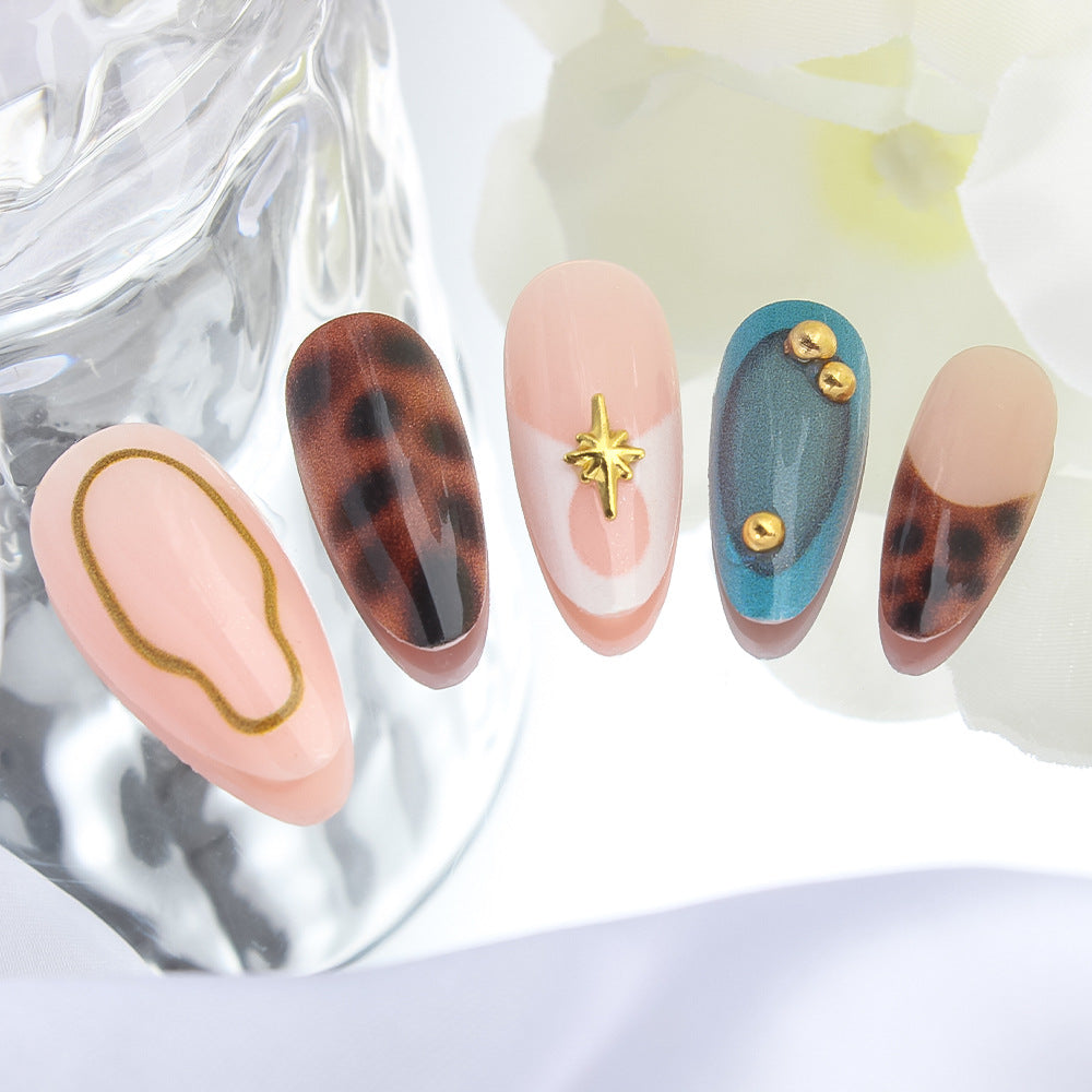 Elegant Gel Press-On Nail Set Bowlift