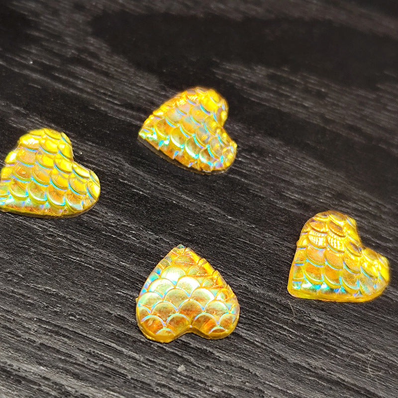 Sparkling Heart-Shaped Decoration Stones Bowlift