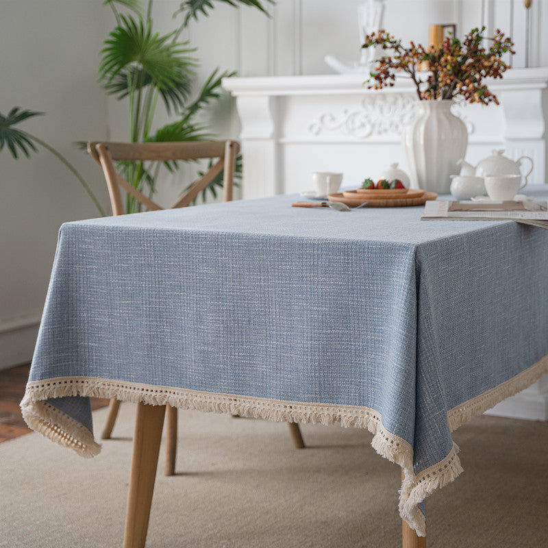 Decorative Textured Tablecloth