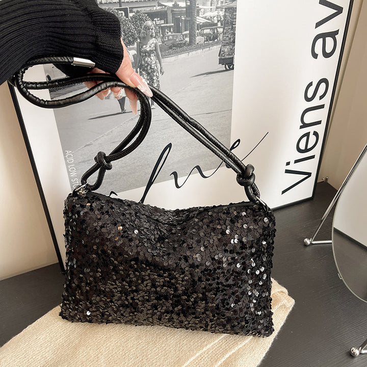 WoSparkling Sequin Evening Handbag Bowlift