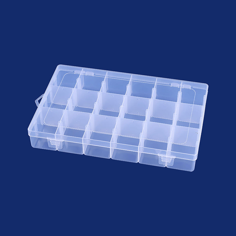 Foldable 18-Compartment Craft Storage Organizer Bowlift