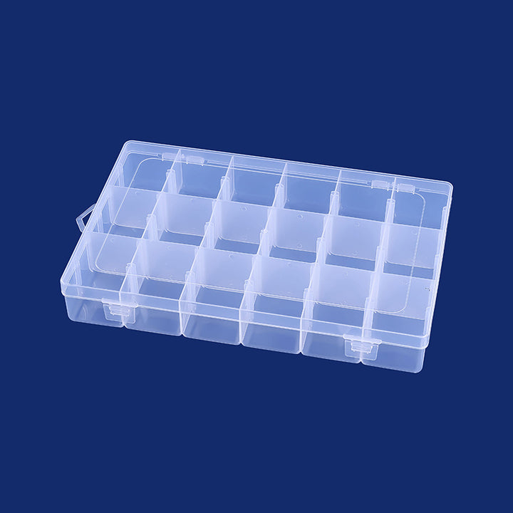 Foldable 18-Compartment Craft Storage Organizer Bowlift