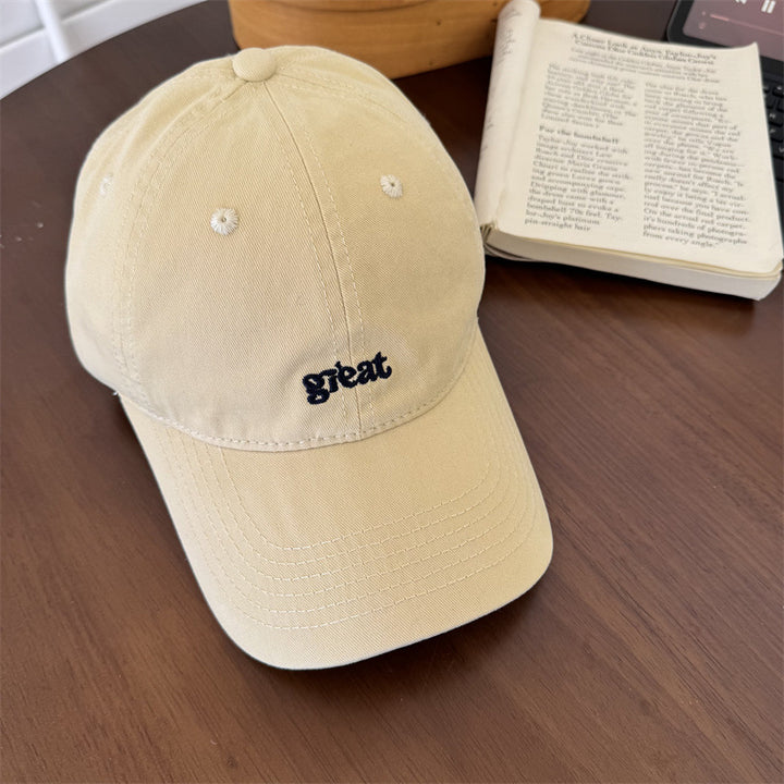 Men's Casual Cotton Adjustable Baseball Cap Bowlift