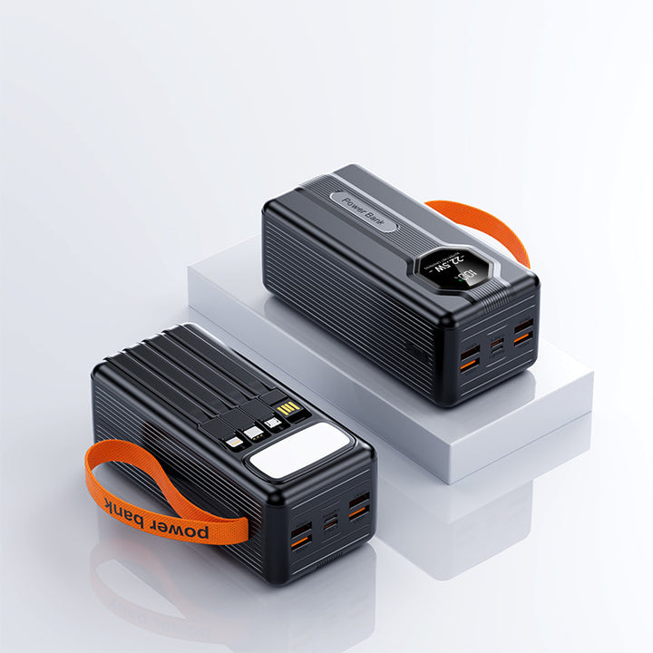 Portable fast charging power bank with multifunctional USB connector Bowlift