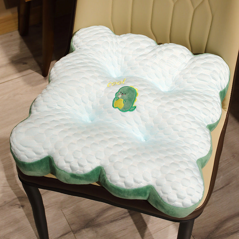 Plush seat cushion with funny animal motif Bowlift