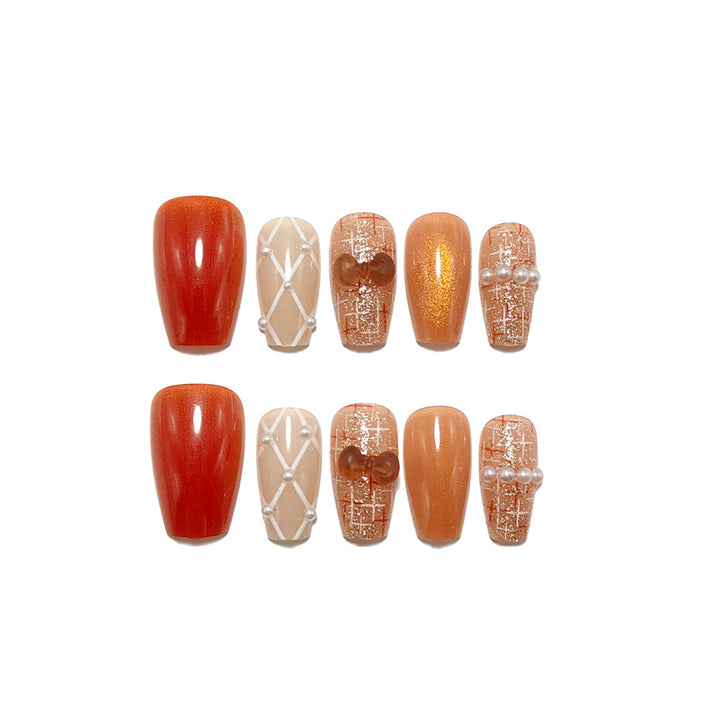 Elegant Artificial Nail Design Bowlift