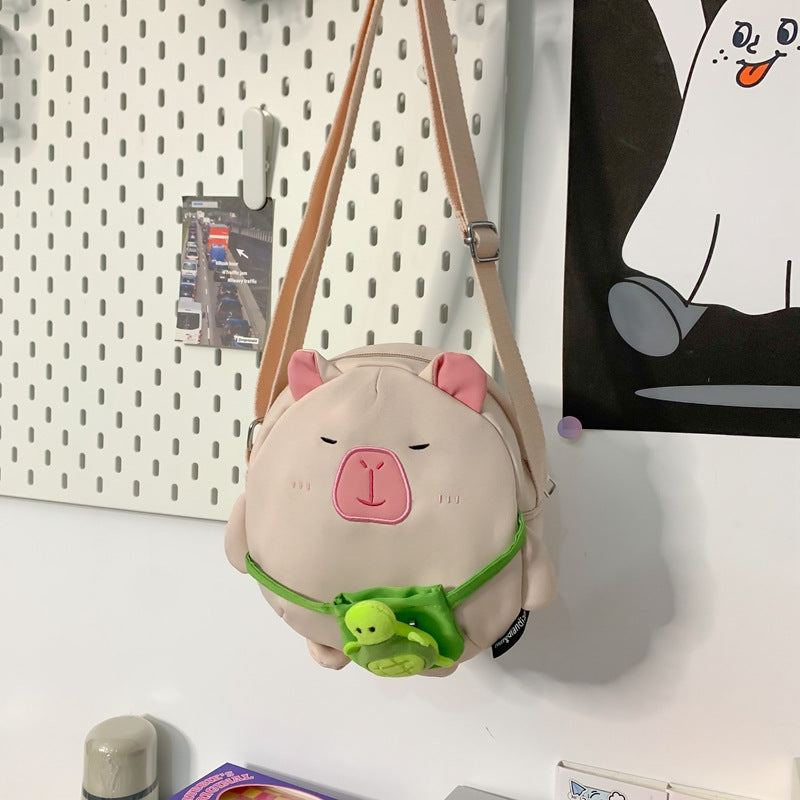 Backpack with Unique Animal Design and Many Compartments Bowlift