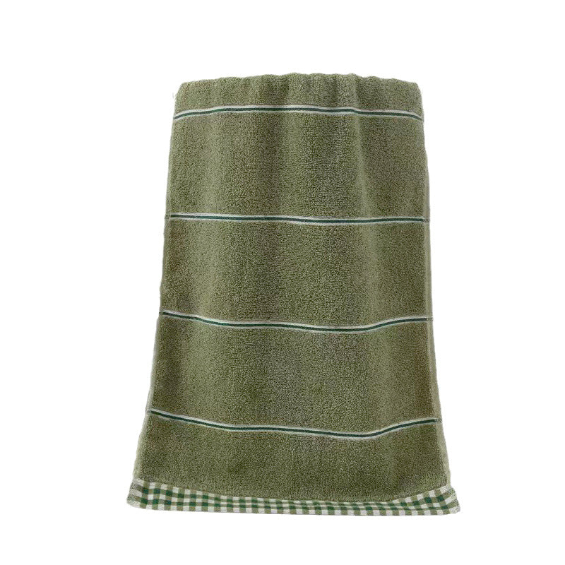 Luxury terry towel with modern check pattern Bowlift