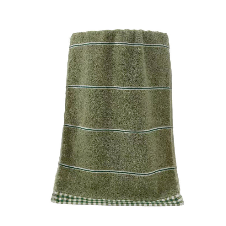 Luxury terry towel with modern check pattern Bowlift