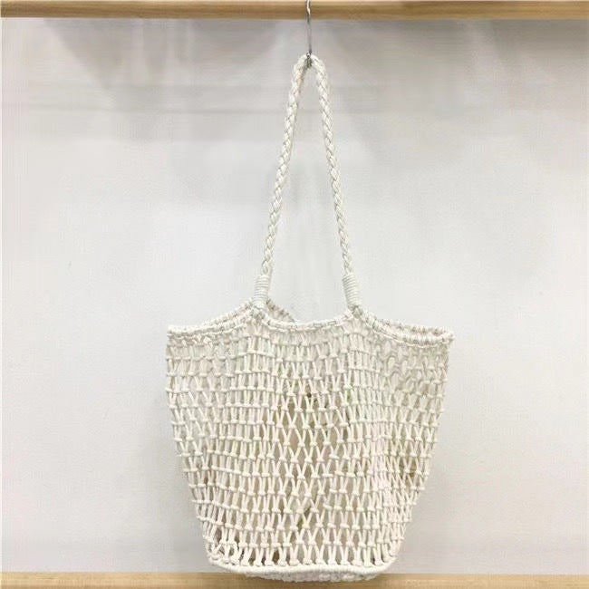 Hand-knotted shopping bag Bowlift