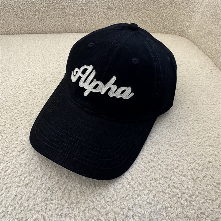 Men's Embroidered Cap Bowlift