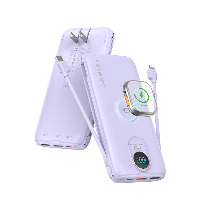 Power bank with wireless charging function and high-performance fast charging Bowlift