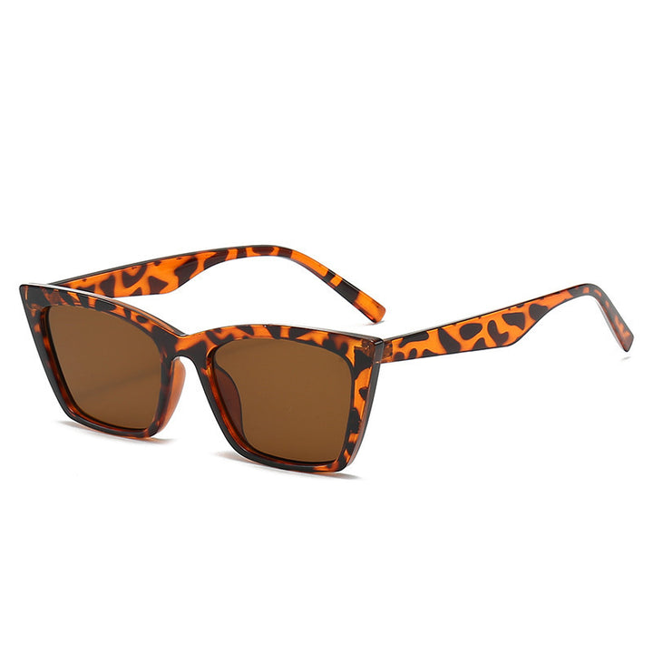 Modern Chic Angular Frame Sunglasses