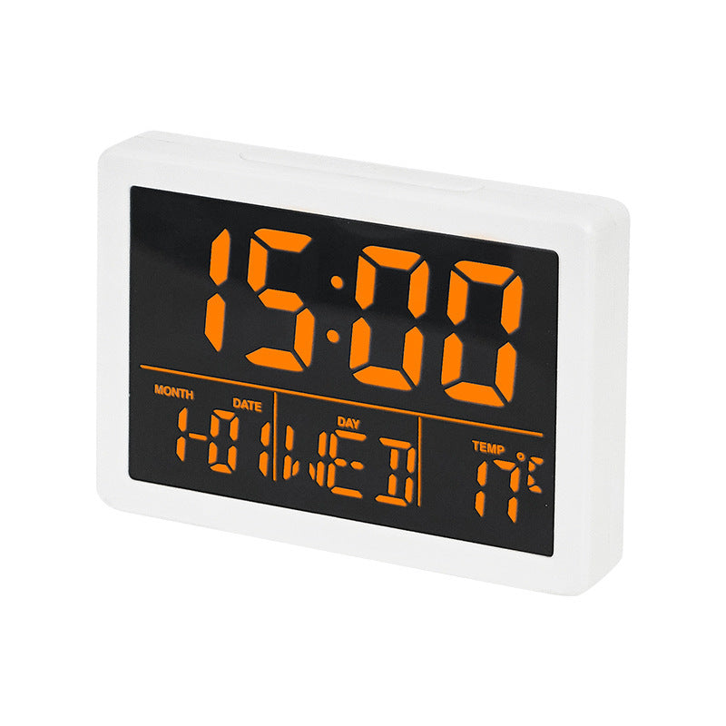 Digital Multifunctional Alarm Clock with Temperature and Date Display Bowlift