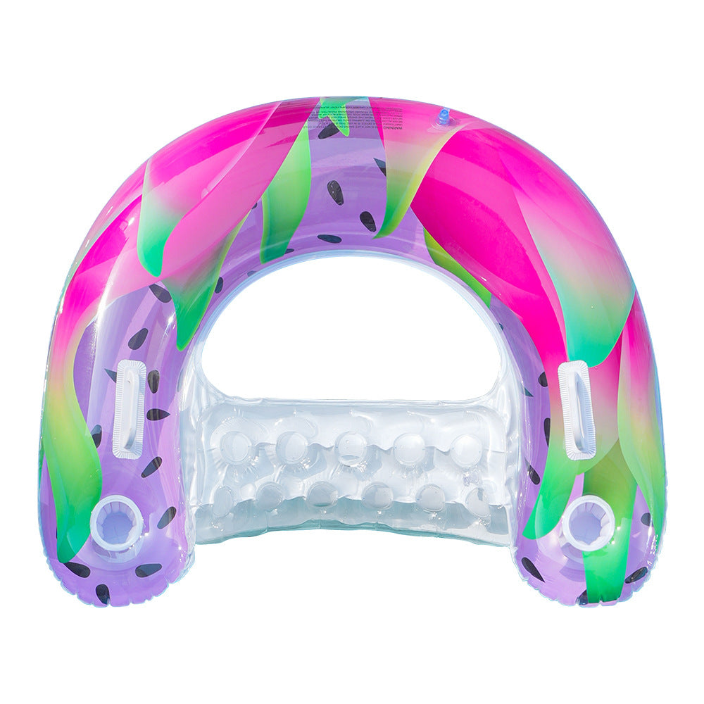 Unisex Inflatable Water Fun Seat Bowlift