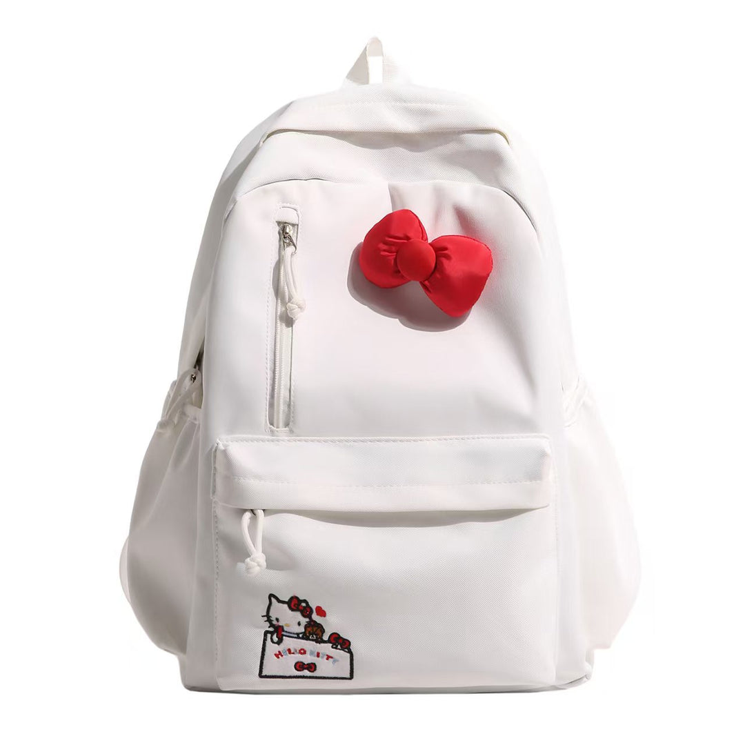 Cute Bow-Embellished Backpack Bowlift