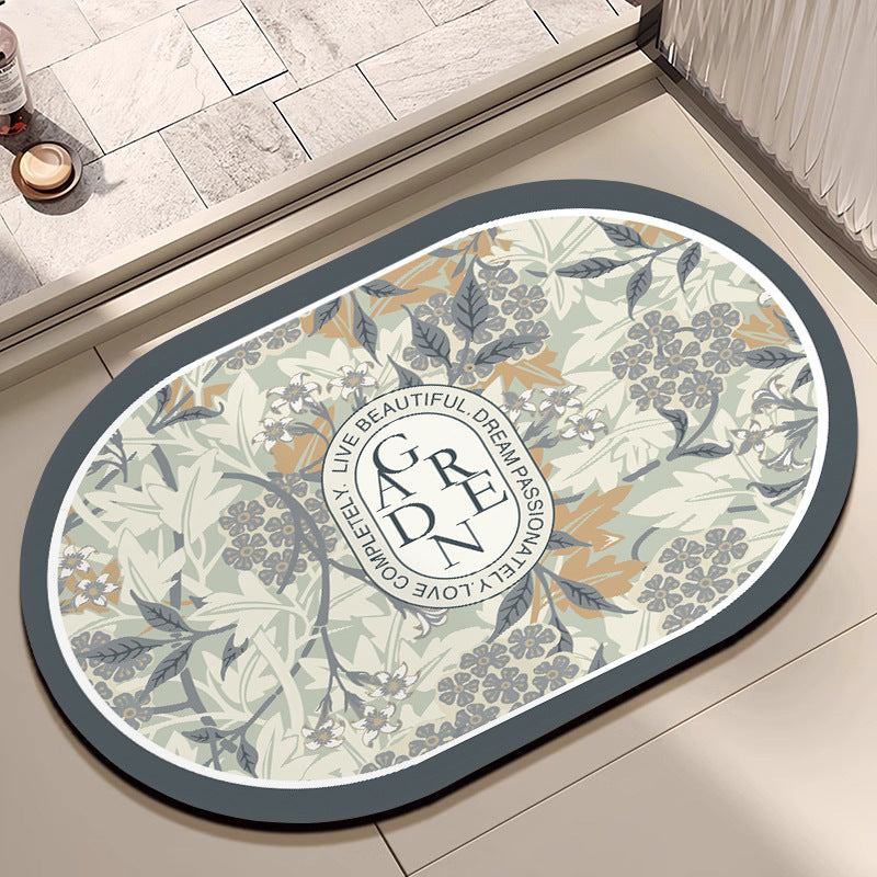 Decorative Motivational Bath Mat Bowlift