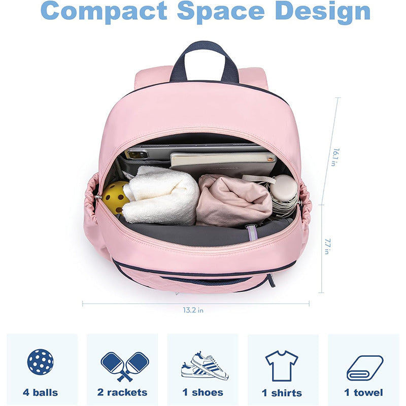 Sporty backpack with shoe and ball compartment Bowlift
